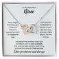 To My Niece Necklace - Promise to Love You - Motivational Graduation Gift - Niece Birthday Gift - Christmas Gift Polished Stainless Steel & Rose Gold Finish / Standard Box