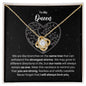 To My Queen Necklace - Gift for Queen - Branches on the Same Tree - Motivational Graduation, Birthday, Christmas, Wedding Gift 18K Yellow Gold Finish / Standard Box