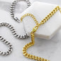 To My Son Cuban Link Chain Necklace - Motivational Gift for Son