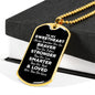 To My Sweetheart Dog Tag Necklace - Always Remember You Are Braver - Motivational Graduation Gift - Sweetheart Birthday Gift
