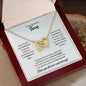 To My Twin Necklace - Promise to Love You - Motivational Graduation Gift - Twin Birthday Gift - Christmas Gift