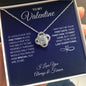 To My Valentine Necklace - Your Last Everything - Gift for Valentine - Valentine's Day, Anniversary Gift, Birthday Gift