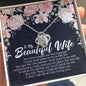 To My Wife Necklace - Birthday Gift for Wife - Wife Anniversary Gift - Sentimental Valentine's Day Gift for Her