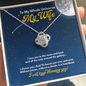 To My Wife Necklace - I Love You to the Moon and Back - Jewelry Gift for Valentine's Day or Anniversary
