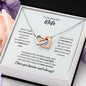 To My Wife Necklace - Promise to Love You - Motivational Graduation Gift - Wife Birthday Gift - Christmas Gift
