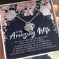 To My Wife Necklace - Valentine's Day Gift for Wife - Wife Anniversary Gift - Sentimental Birthday Gift for Her