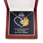 To My Wife Necklace - You Are the Only Meat for My Taco - Funny Anniversary or Valentine's Day Gift