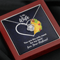 To My Wife Necklace - You Are the Only Meat for My Taco - Funny Anniversary or Valentine's Day Gift