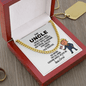 Uncle Gift - Republican Trump Necklace - Uncle Birthday, Father's Day, Christmas Gift