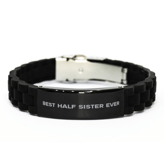 Unique Half Sister Bracelet, Best Half Sister Ever, Gift for Half Sister