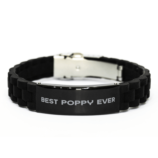 Unique Poppy Bracelet, Best Poppy Ever, Gift for Poppy