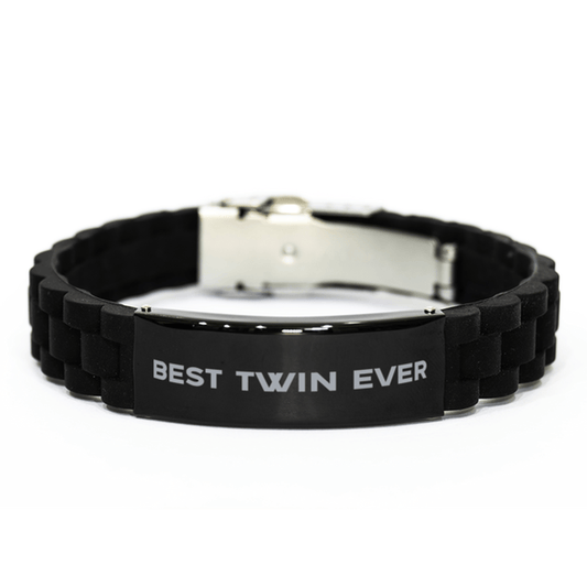 Unique Twin Bracelet, Best Twin Ever, Gift for Twin