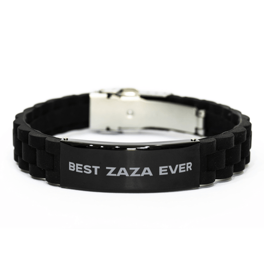 Unique Zaza Bracelet, Best Zaza Ever, Gift for Zaza